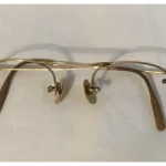 1/10 12K Gold Filled Eyeglass Half Frames.