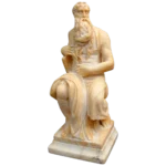 Italian Sculpture Romanesque Figure Moses