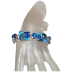 Juliana Montana Blue Rhinestone Bracelet