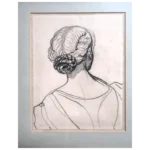 Manner of Thomas Couture (French, 1815-1879) - Original Charcoal on Paper - Provenance - Sotheby's, London!