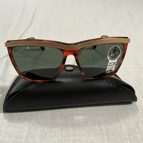 Olympian Ray-Ban Vintage Sunglasses In Case