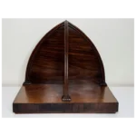 Small Gothic Ecclesiastic Convent Georgian Wall Mounted Bookends Shelf Bracket