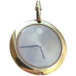 Very Rare Movado Zenith 18K Gold Disco Volante Watch 38 mm. Ref. 30 0280 535